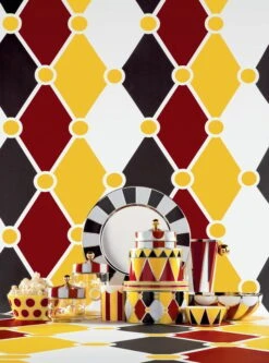 Alessi Glasgefäß Circus, 1 L -Alessi Verkaufsgeschäft 0035 Circus composition phWanders1 A4 3500pxl