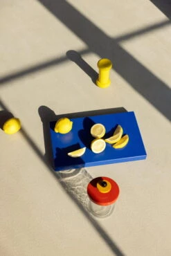 Alessi Sottsass Gewürzmühle, Mittel, Gelb -Alessi Verkaufsgeschäft 0723P FDS kesa 2023 0553