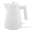 Alessi Plissé Wasserkocher, 1 L, Weiß