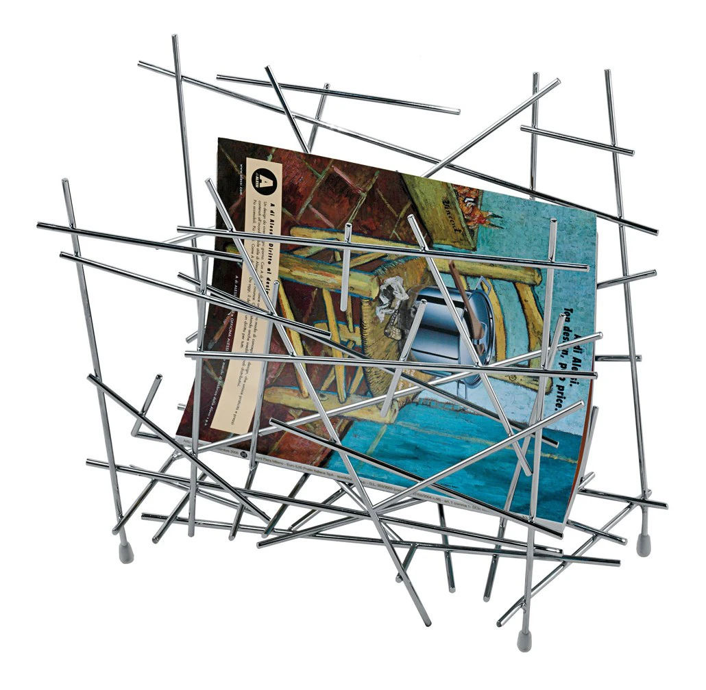 Alessi Blow Up Magazinhalter 3 Alessi Blow Up Magazinhalter