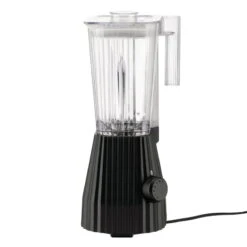 Alessi Verkaufsgeschäft 12 Alessi Plissé Mixer, Schwarz
