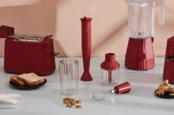 Alessi Plissé Toasteraufsatz, Schwarz -Alessi Verkaufsgeschäft 318Alessi AK 5