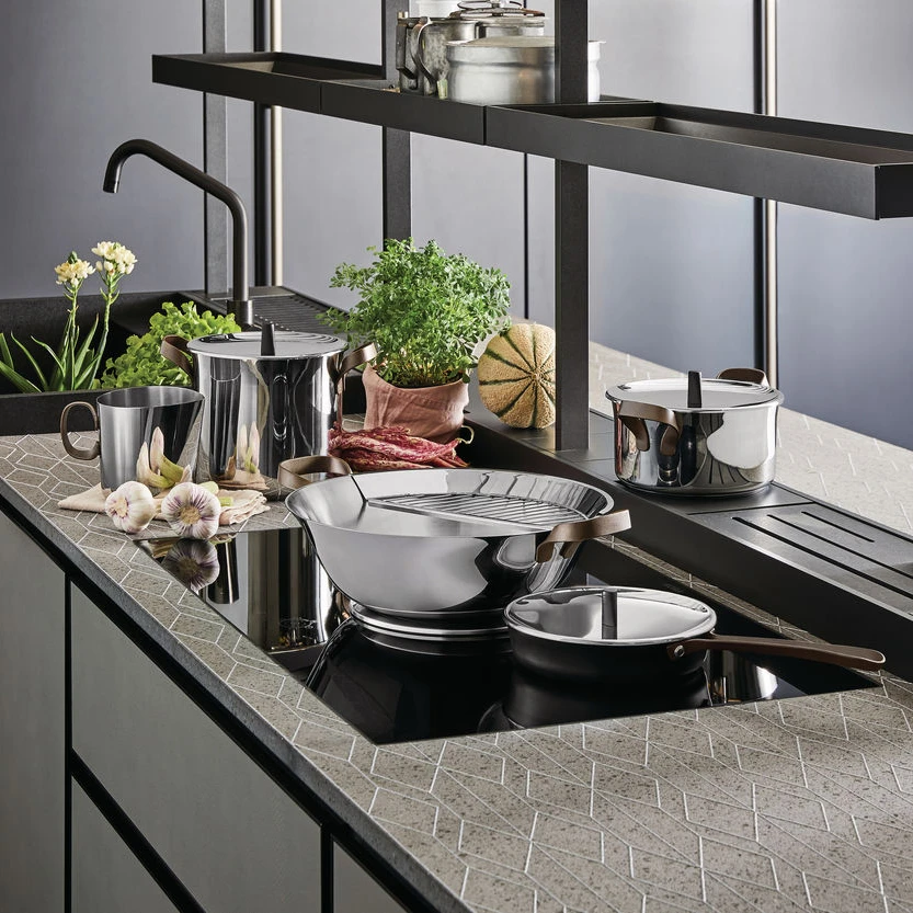 Alessi Edo Wokpfanne 6 Alessi Edo Wokpfanne – Bild 4