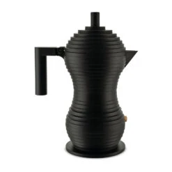 Alessi Pulcina Espressokocher Schwarz