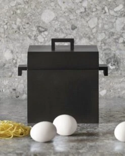 Alessi La Cubica Kasserolle -Alessi Verkaufsgeschäft ALAR100 la cubica black